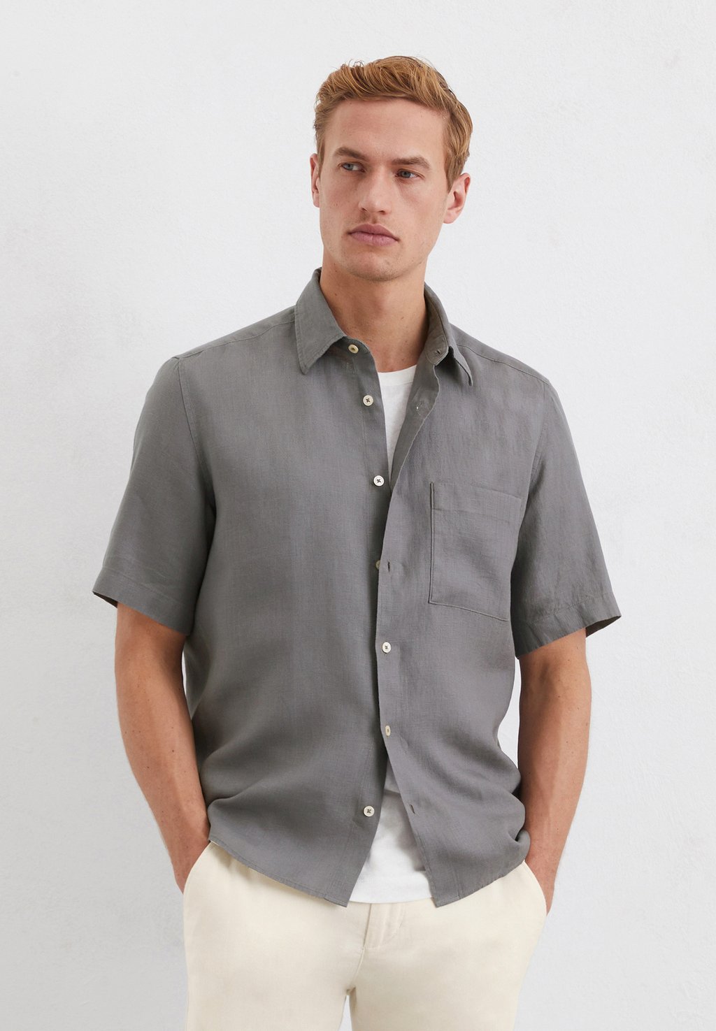 Рубашка KENT COLLAR SHORT SLEEVES ONE RECTANGULAR CHEST POCKET STYLE Marc O'Polo, серый
Рубашка KENT COLLAR SHORT SLEEVES ONE RECTANGULAR CHEST POCKET STYLE Marc O'Polo, серый