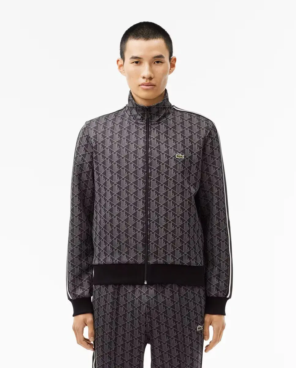 Мужская жаккардовая куртка на молнии Париж Lacoste, чёрный
Мужская жаккардовая куртка на молнии Париж Lacoste, чёрный