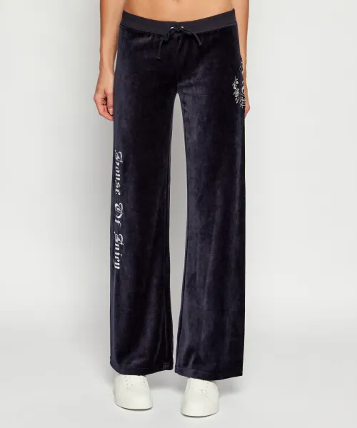 Спортивные штаны House of Juicy Caisa Relaxed fit Juicy Couture, синий 
Спортивные штаны House of Juicy Caisa Relaxed fit Juicy Couture, синий