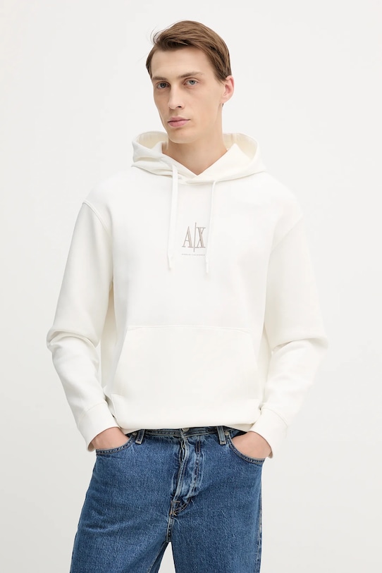 Толстовка Armani Exchange, белый 
Толстовка Armani Exchange, белый