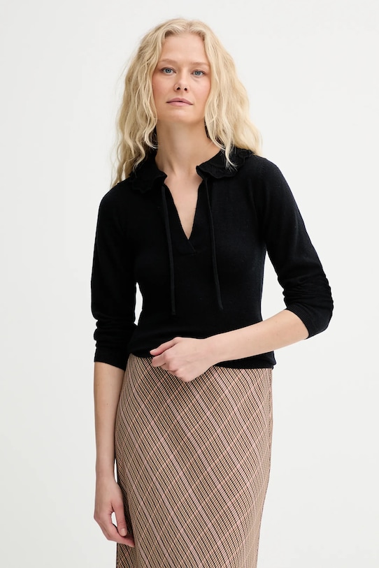 Шерстяной свитер LIVO Munthe, черный
Шерстяной свитер LIVO Munthe, черный