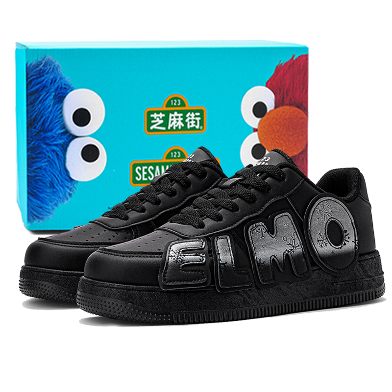 SESAME STREET Универсальные черные скейтерские кроссовки с низким верхом, утепленные, износостойкие, цвет Versatile Black
SESAME STREET Универсальные черные скейтерские кроссовки с низким верхом, утепленные, износостойкие, цвет Versatile Black