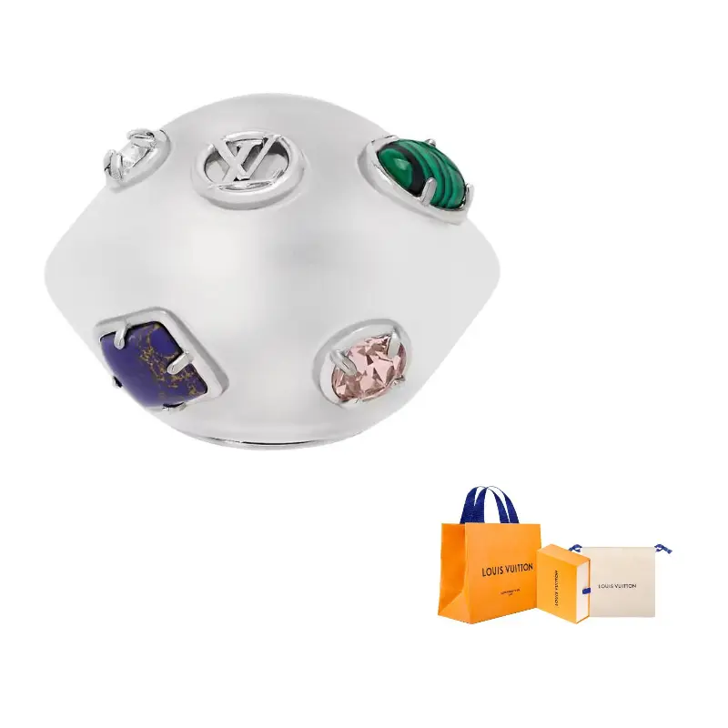 Смоляные кольца Women's Silver LOUIS VUITTON, красный серо-бежевый
Смоляные кольца Women's Silver LOUIS VUITTON, красный серо-бежевый