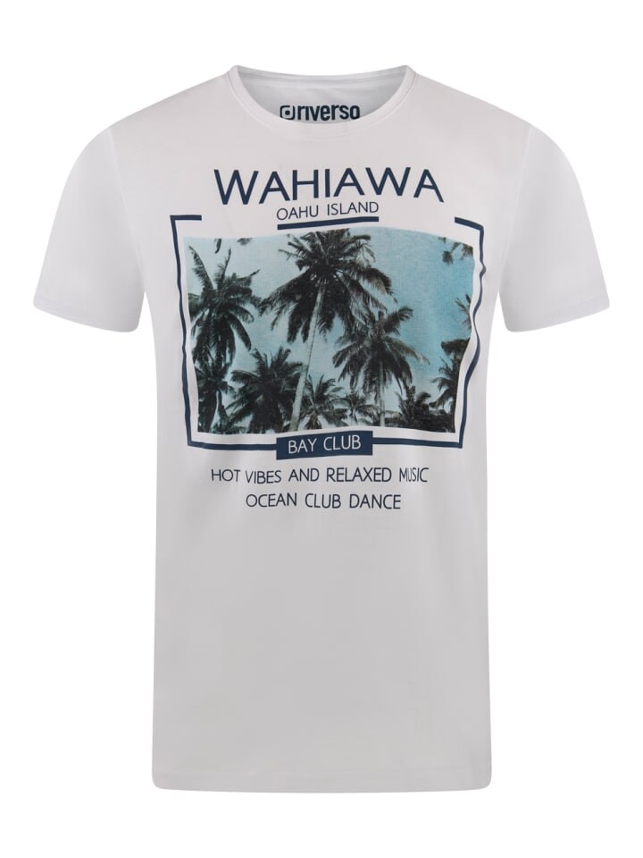 Футболка riverso, белый 
Футболка riverso, белый