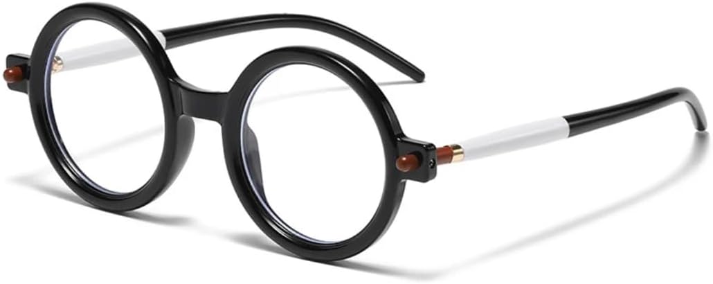 Солнцезащитные очки с защитой UV400 | Круглая оправа, заклепки, цветные линзы | Для женщин и мужчин, для занятий спортом на открытом воздухе и вождения DSVIGF, Black White Clear
Солнцезащитные очки с защитой UV400 | Круглая оправа, заклепки, цветные линзы | Для женщин и мужчин, для занятий спортом на открытом воздухе и вождения DSVIGF, Black White Clear