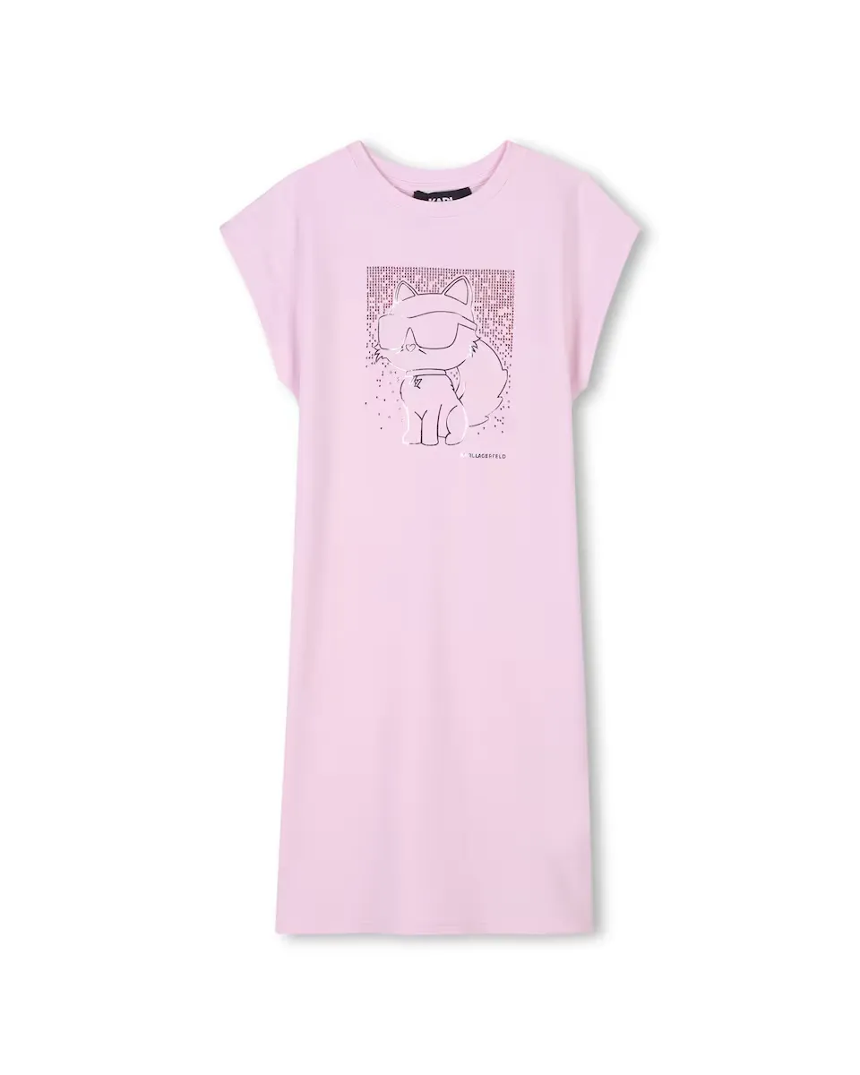 Платье для девочки розового цвета с короткими рукавами Karl Lagerfeld Kids, цвет Rosa
Платье для девочки розового цвета с короткими рукавами Karl Lagerfeld Kids, цвет Rosa