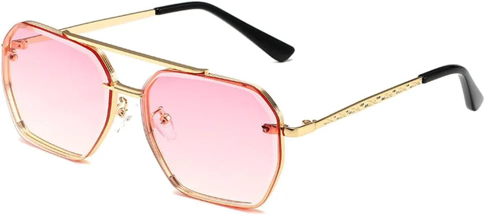 Ретро солнцезащитные очки для женщин и мужчин, металлические, винтажные, с защитой от УФ-излучения UV400, для улицы, размер 5, один размер MTZJH, One Color
Ретро солнцезащитные очки для женщин и мужчин, металлические, винтажные, с защитой от УФ-излучения UV400, для улицы, размер 5, один размер MTZJH, One Color