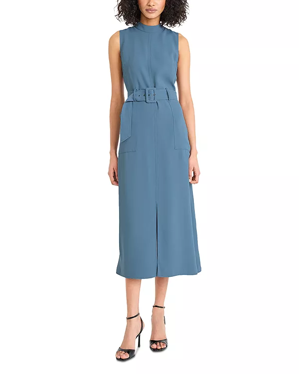 Платье миди с поясом Luxely, синий
Платье миди с поясом Luxely, синий