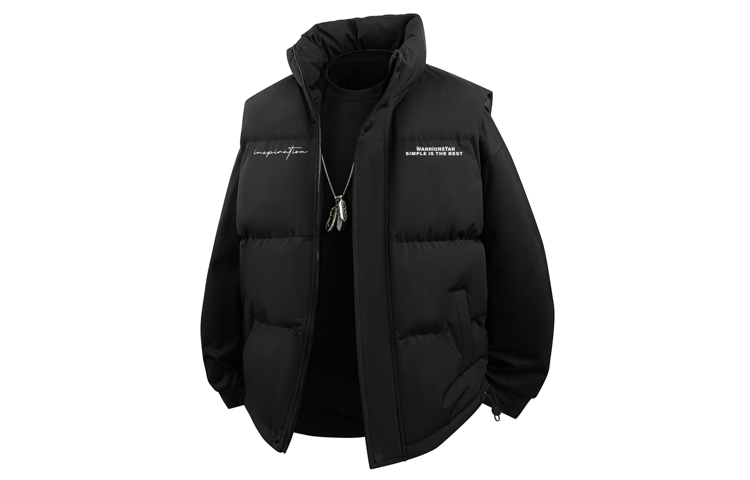 Жилет Unisex из коллекции Huichao Riding The Wind WARRIOR, черный
Жилет Unisex из коллекции Huichao Riding The Wind WARRIOR, черный