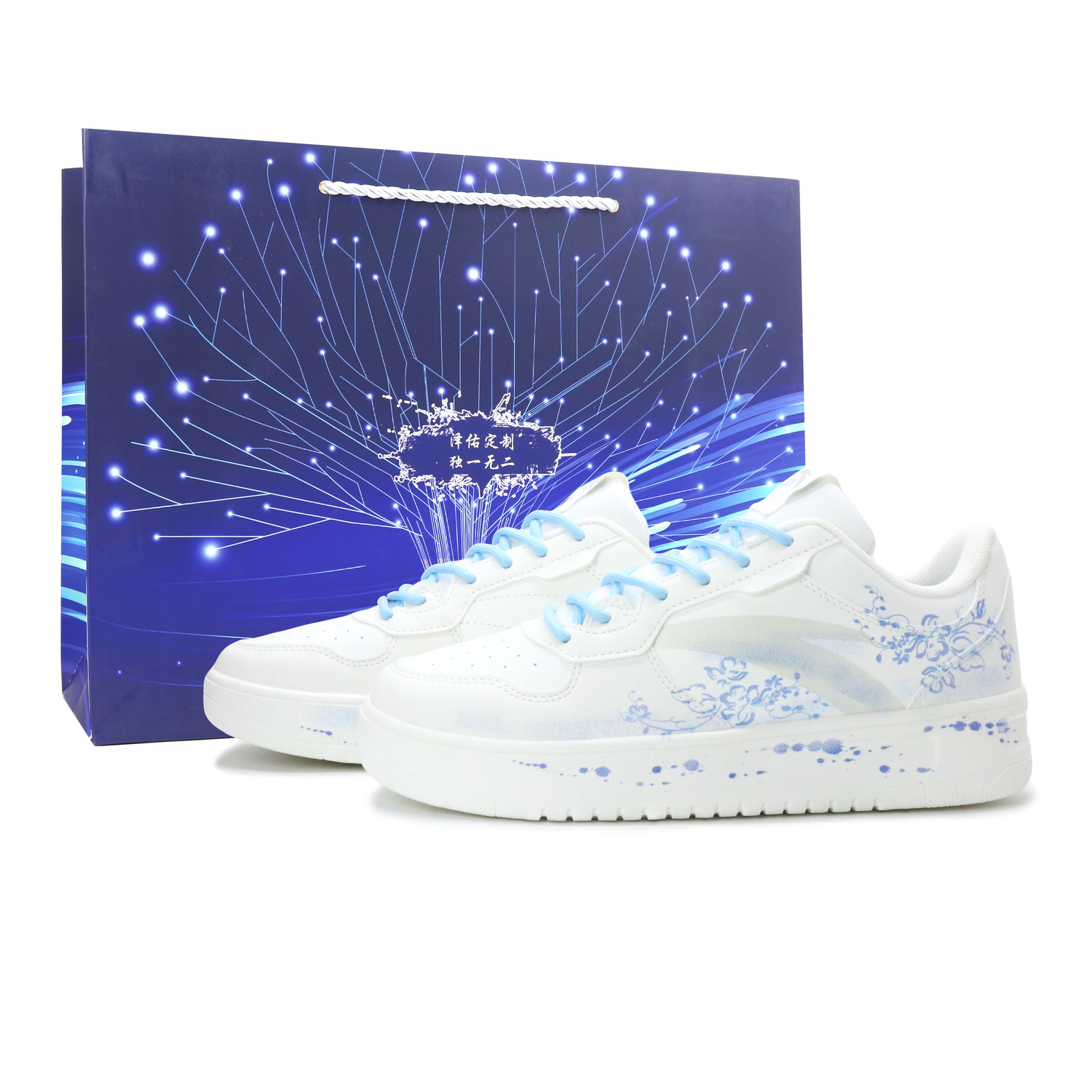 Anta Легкие, дышащие и удобные низкие скейтбордистские кроссовки для мужчин, сине-белый
Anta Легкие, дышащие и удобные низкие скейтбордистские кроссовки для мужчин, сине-белый