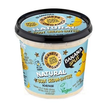 Skin Super Good Натуральный крем-масло для тела с банановым сплитом 360мл, Planeta Organica
Skin Super Good Натуральный крем-масло для тела с банановым сплитом 360мл, Planeta Organica