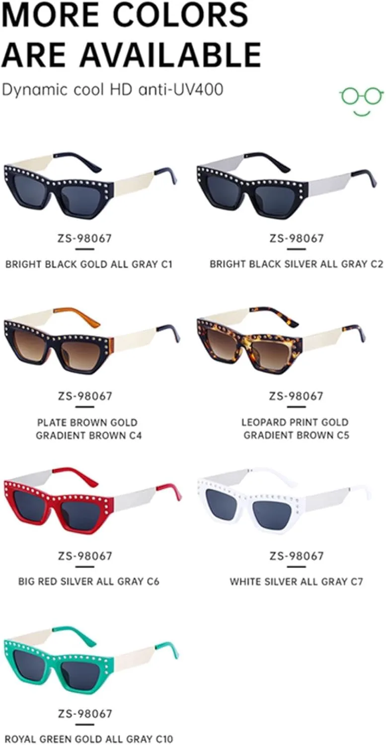 Панк-солнцезащитные очки для женщин, прямоугольная металлическая оправа, защита от УФ-излучения UV400 для использования на открытом воздухе TOIPASTN, C6redgray
Панк-солнцезащитные очки для женщин, прямоугольная металлическая оправа, защита от УФ-излучения UV400 для использования на открытом воздухе TOIPASTN, C6redgray