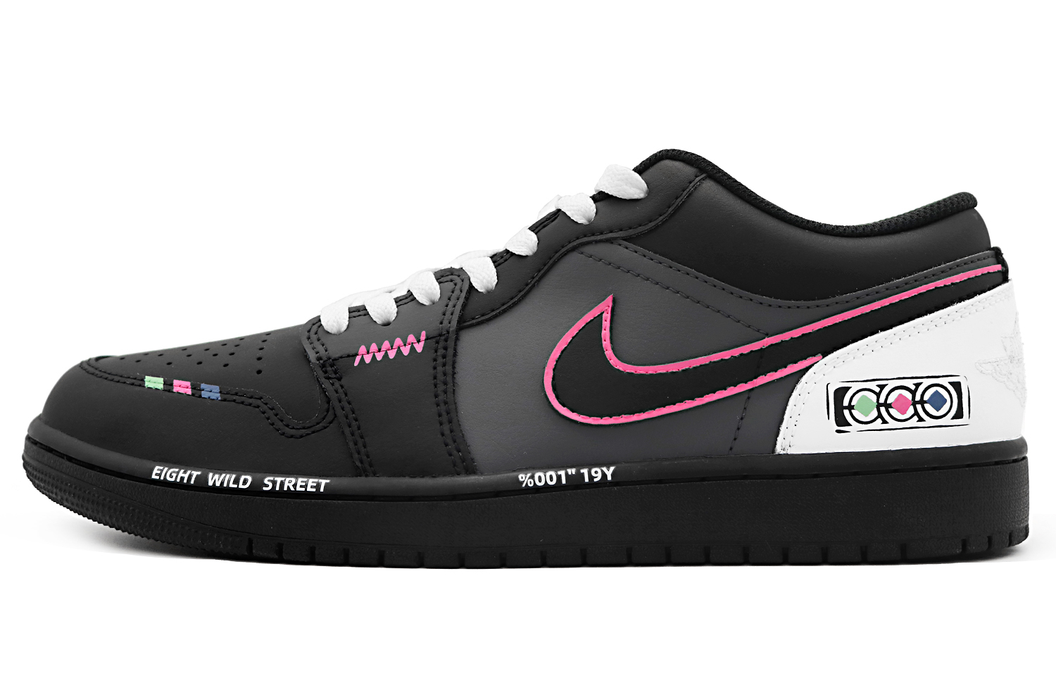 Jordan Винтажные баскетбольные кроссовки Air 1 мужские низкие черно-белые
Jordan Винтажные баскетбольные кроссовки Air 1 мужские низкие черно-белые