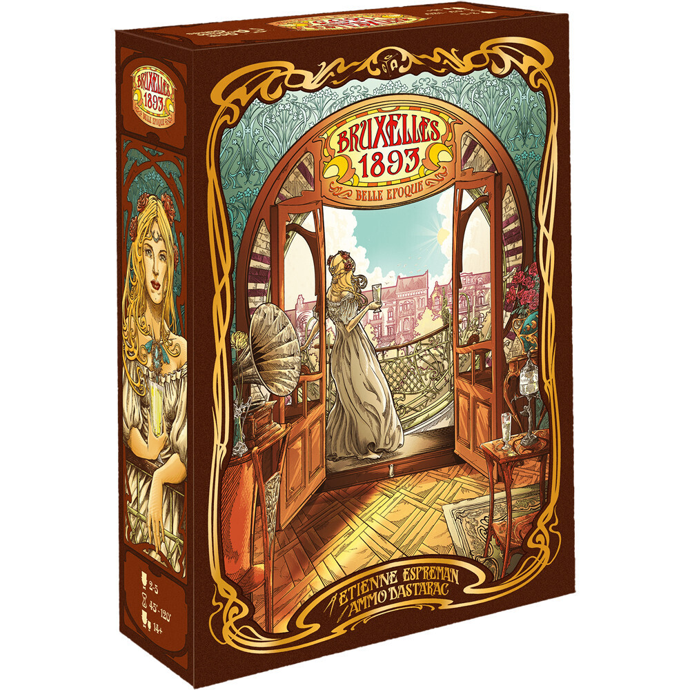 Настольная игра Geek Attitude Games Bruxelles 1893: Belle Epoque
Настольная игра Geek Attitude Games Bruxelles 1893: Belle Epoque