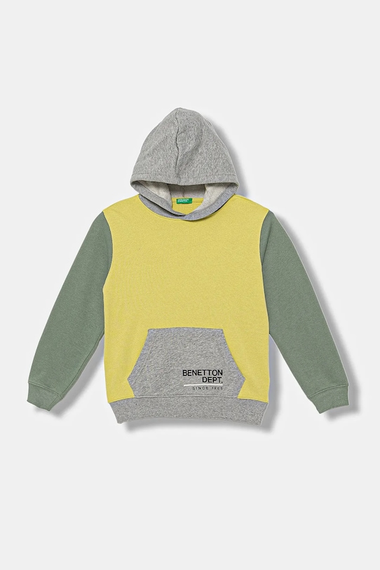 Детская хлопковая толстовка United Colors Of Benetton, зеленый
Детская хлопковая толстовка United Colors Of Benetton, зеленый