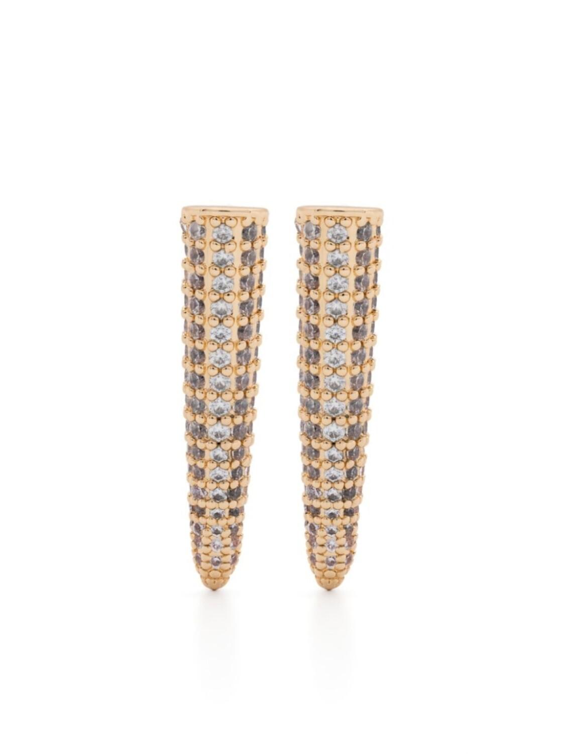 Маленькие серьги Pavé Spike Eddie Borgo, золотой
Маленькие серьги Pavé Spike Eddie Borgo, золотой
