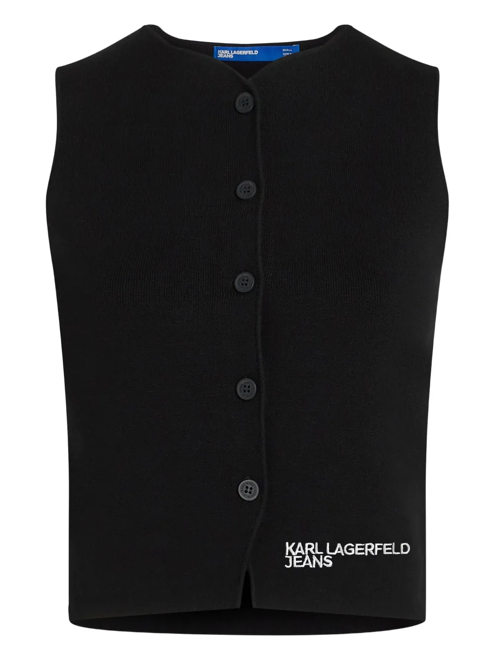 Топ на пуговицах Karl Lagerfeld Jeans, черный
Топ на пуговицах Karl Lagerfeld Jeans, черный