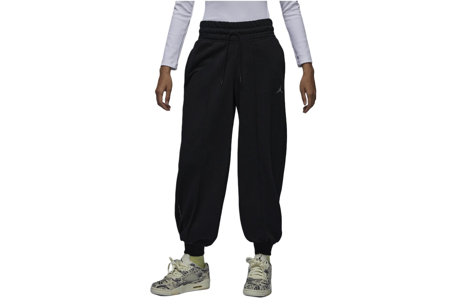 Женские трикотажные спортивные штаны Jordan, цвет Black
Женские трикотажные спортивные штаны Jordan, цвет Black