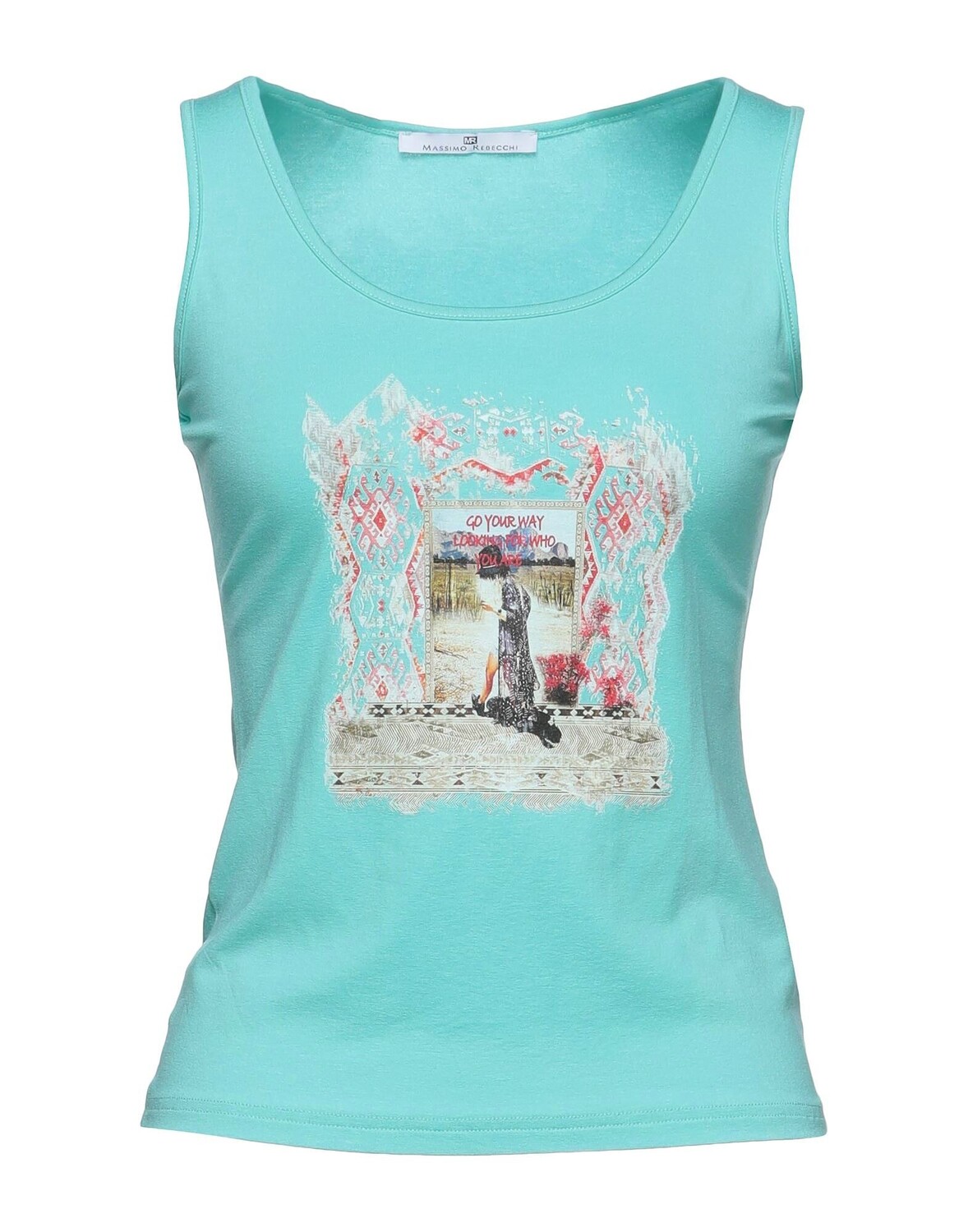 Топ Mr Massimo Rebecchi, бирюзовый 
Топ Mr Massimo Rebecchi, бирюзовый