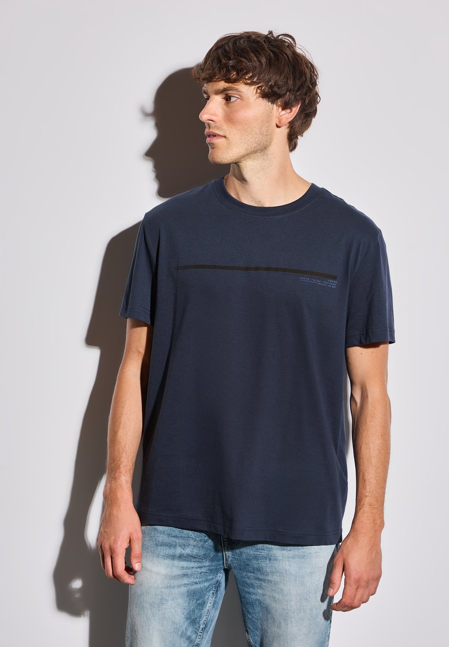 Футболка Street One MEN Print T-shirt, Blau/Dark Blue, Синий, Футболка Street One MEN Print T-shirt, Blau/Dark Blue
Футболка Street One MEN Print T-shirt, Blau/Dark Blue, Синий, Футболка Street One MEN Print T-shirt, Blau/Dark Blue