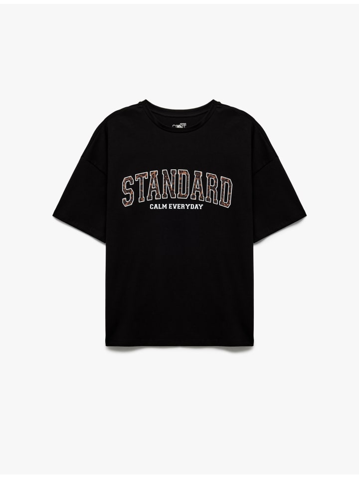 Футболка SS черного цвета KOTON
Футболка SS черного цвета KOTON