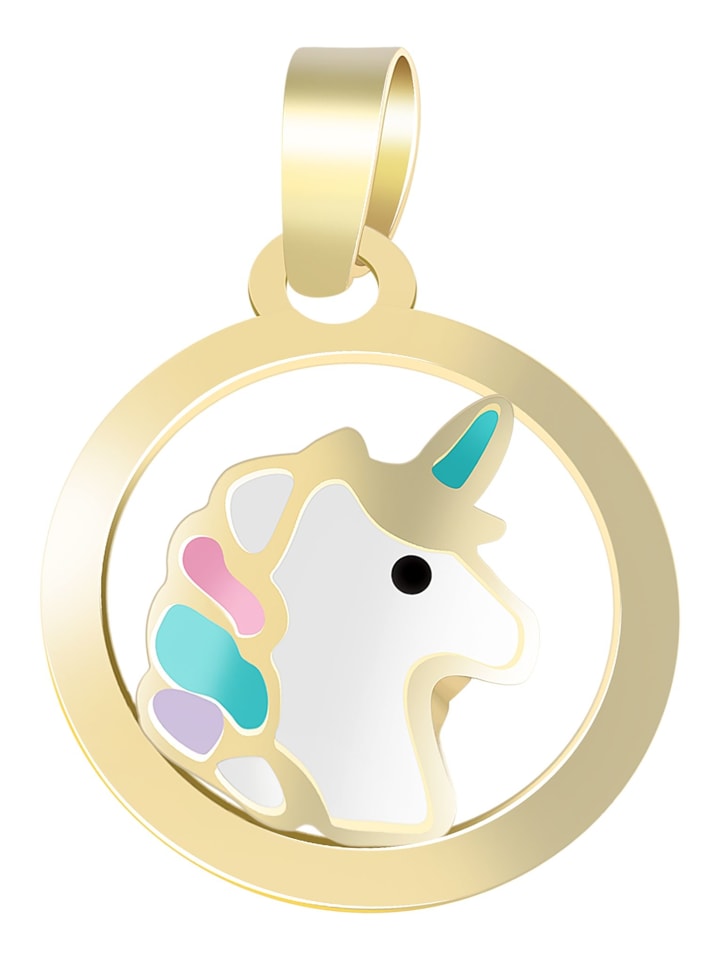 Adeliás Кулон для девочек - Кулон с единорогом из золота 333 пробы с золотой эмалью
Adeliás Кулон для девочек - Кулон с единорогом из золота 333 пробы с золотой эмалью