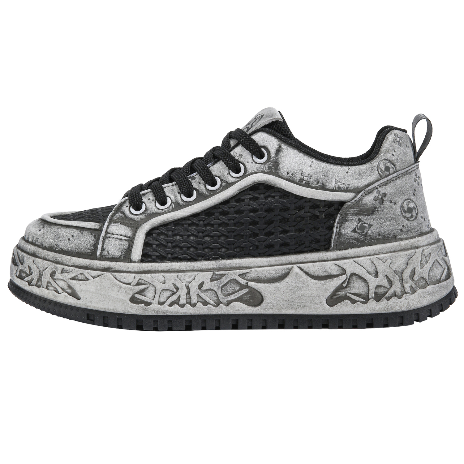 Мужские низкие кроссовки для скейтбординга с амортизацией, износостойкие, дышащие, увеличивающие рост Wooden Rabbit, Black
Мужские низкие кроссовки для скейтбординга с амортизацией, износостойкие, дышащие, увеличивающие рост Wooden Rabbit, Black