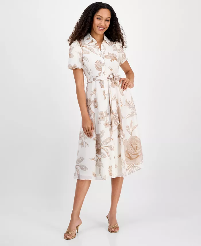 Миниатюрная блуза-платье с принтом и пышными рукавами Sandra Darren, мультиколор
Миниатюрная блуза-платье с принтом и пышными рукавами Sandra Darren, мультиколор