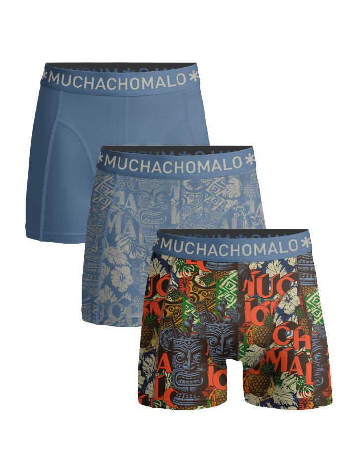 Muchachomalo Комплект из 3 штук: разноцветные боксерские трусы - для детей
Muchachomalo Комплект из 3 штук: разноцветные боксерские трусы - для детей