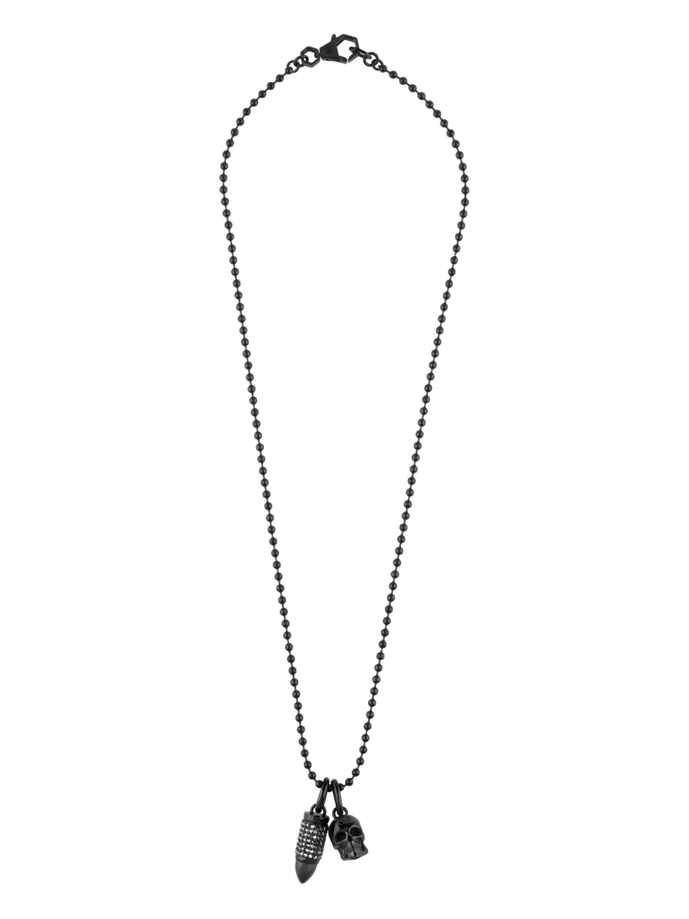 Ожерелье с кулоном в виде черепа Philipp Plein, черный
Ожерелье с кулоном в виде черепа Philipp Plein, черный