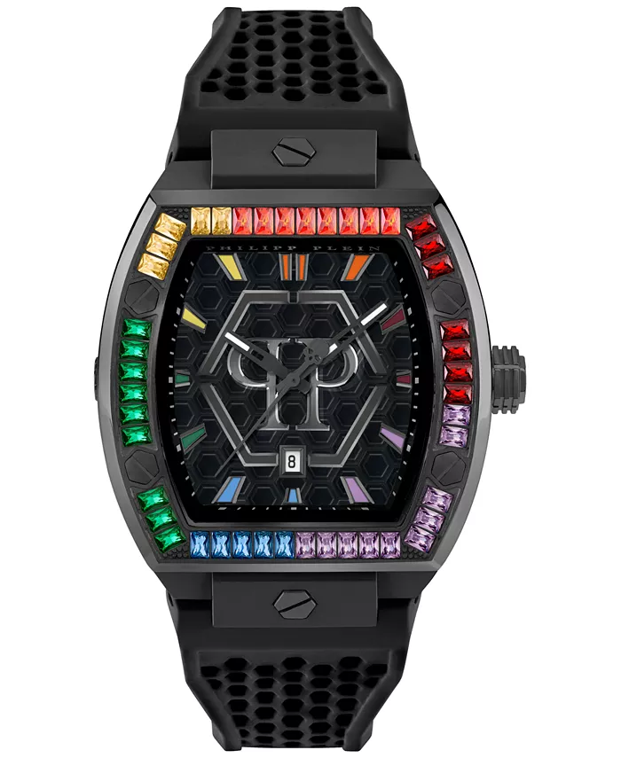 Мужские часы Hexagon Phantom Black с силиконовым ремешком, 44x56 мм Philipp Plein
Мужские часы Hexagon Phantom Black с силиконовым ремешком, 44x56 мм Philipp Plein