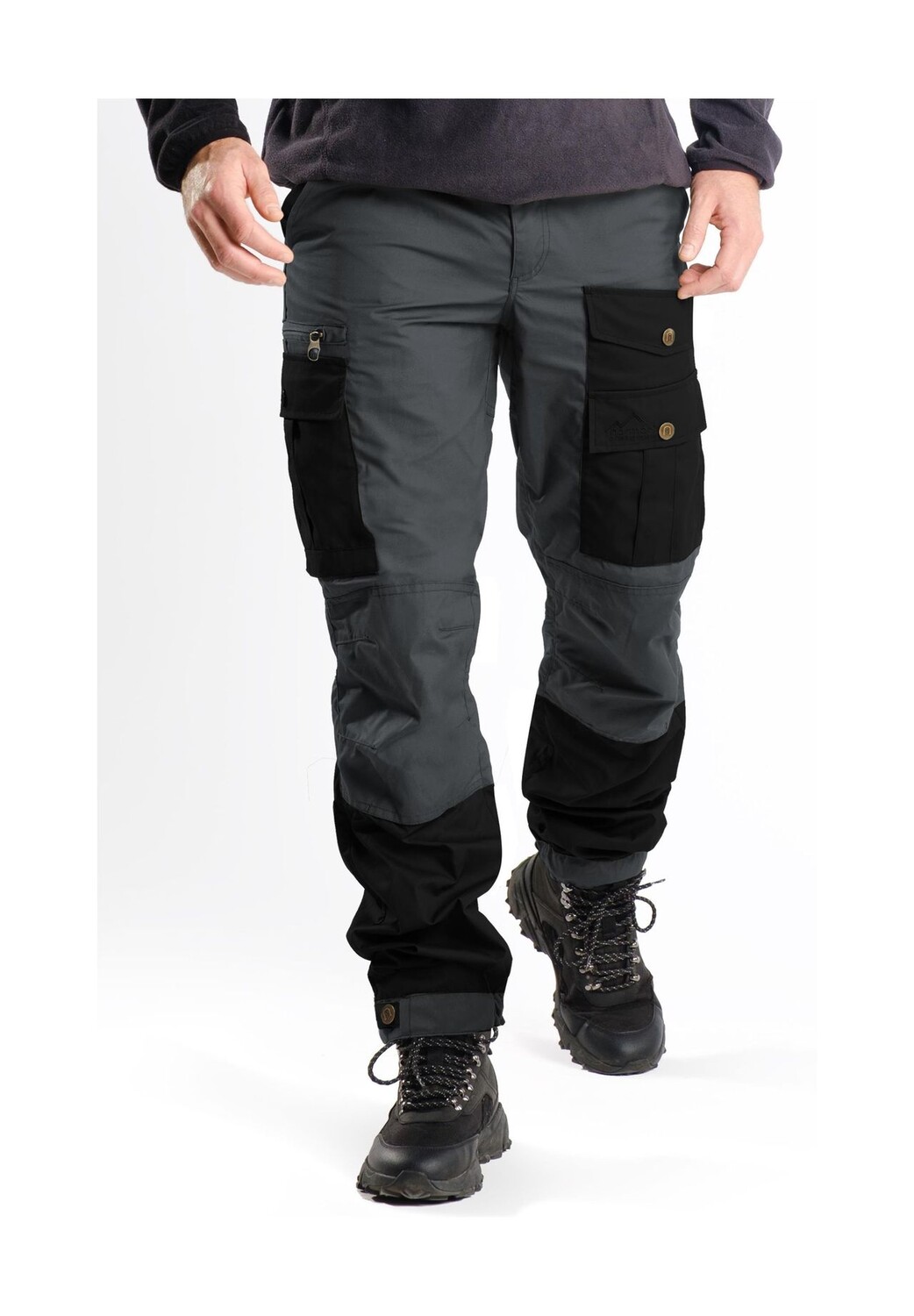 Мужские походные брюки - уличные брюки normani, цвет Schwarz Anthrazit
Мужские походные брюки - уличные брюки normani, цвет Schwarz Anthrazit