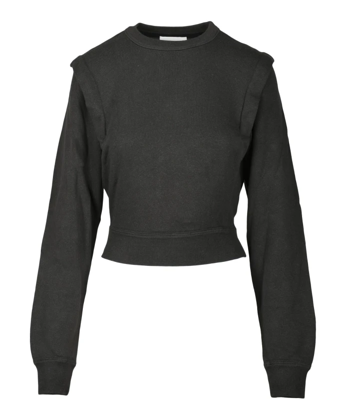 Короткая толстовка из смеси льна Marant Ãtoile, черный
Короткая толстовка из смеси льна Marant Ãtoile, черный