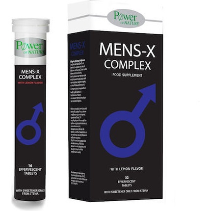 Men's X Complex Stevia пищевая добавка для эректильной функции - 32 шипучие таблетки Power Health
Men's X Complex Stevia пищевая добавка для эректильной функции - 32 шипучие таблетки Power Health
