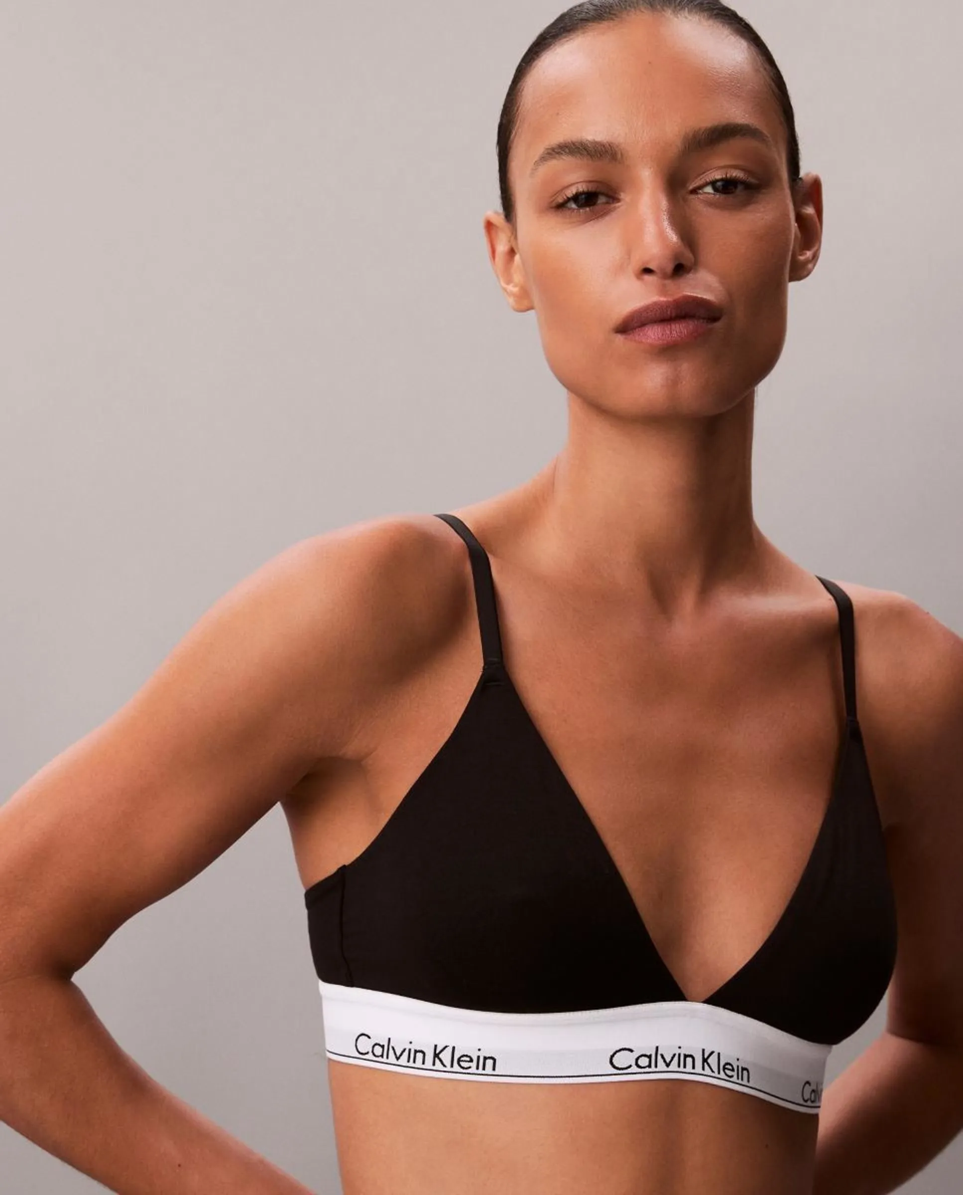 Треугольный бюстгальтер ICON COTTON MODAL Calvin Klein, черный
Треугольный бюстгальтер ICON COTTON MODAL Calvin Klein, черный