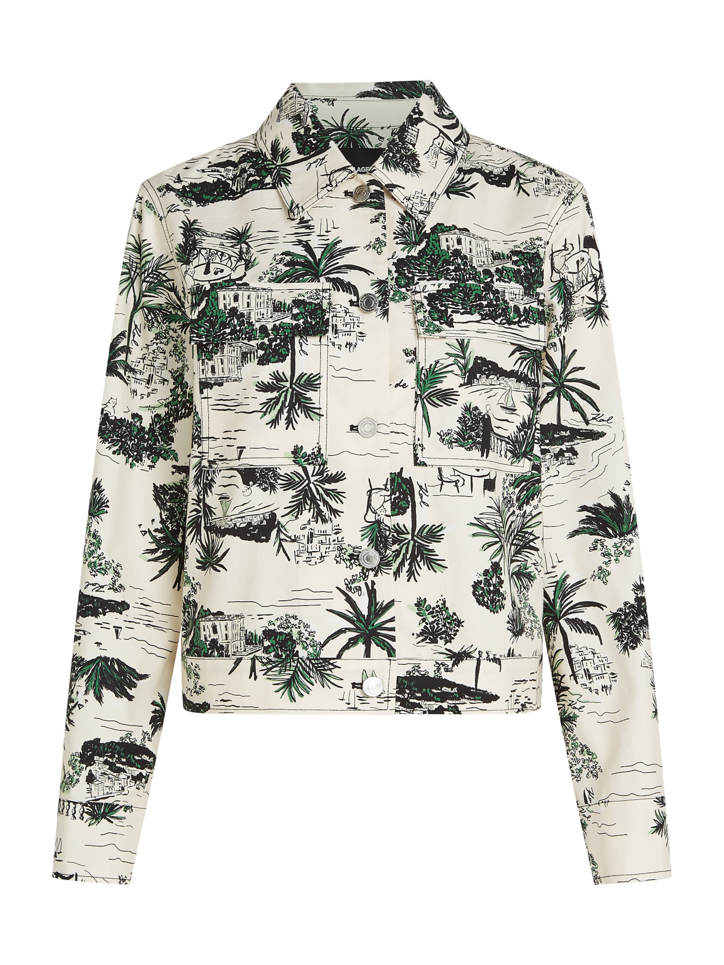 Karl Lagerfeld Куртка для межсезонья в бежевом цвете
Karl Lagerfeld Куртка для межсезонья в бежевом цвете