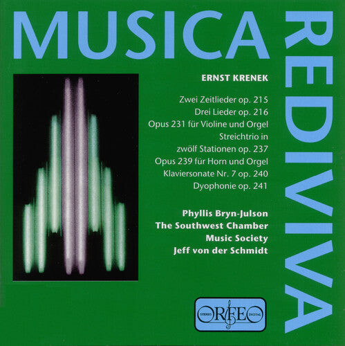 CD диск Krenek / Bryn-Julson / Schmitt: Spatwerk: Zwei Zeitlieder Op. 215 & Drei Lieder
CD диск Krenek / Bryn-Julson / Schmitt: Spatwerk: Zwei Zeitlieder Op. 215 & Drei Lieder