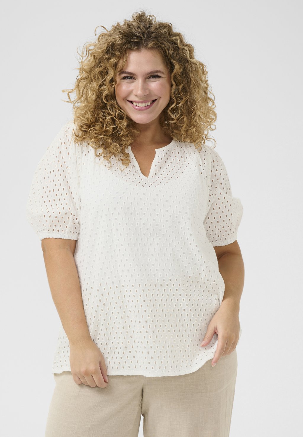 Блуза KCRUBIA Kaffe Curve, кремовый
Блуза KCRUBIA Kaffe Curve, кремовый