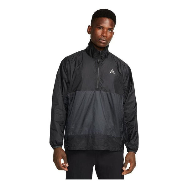 Куртка Nike ACG Cinder Cone Half Zip Jacket 'Black Grey', черный 
Куртка Nike ACG Cinder Cone Half Zip Jacket 'Black Grey', черный