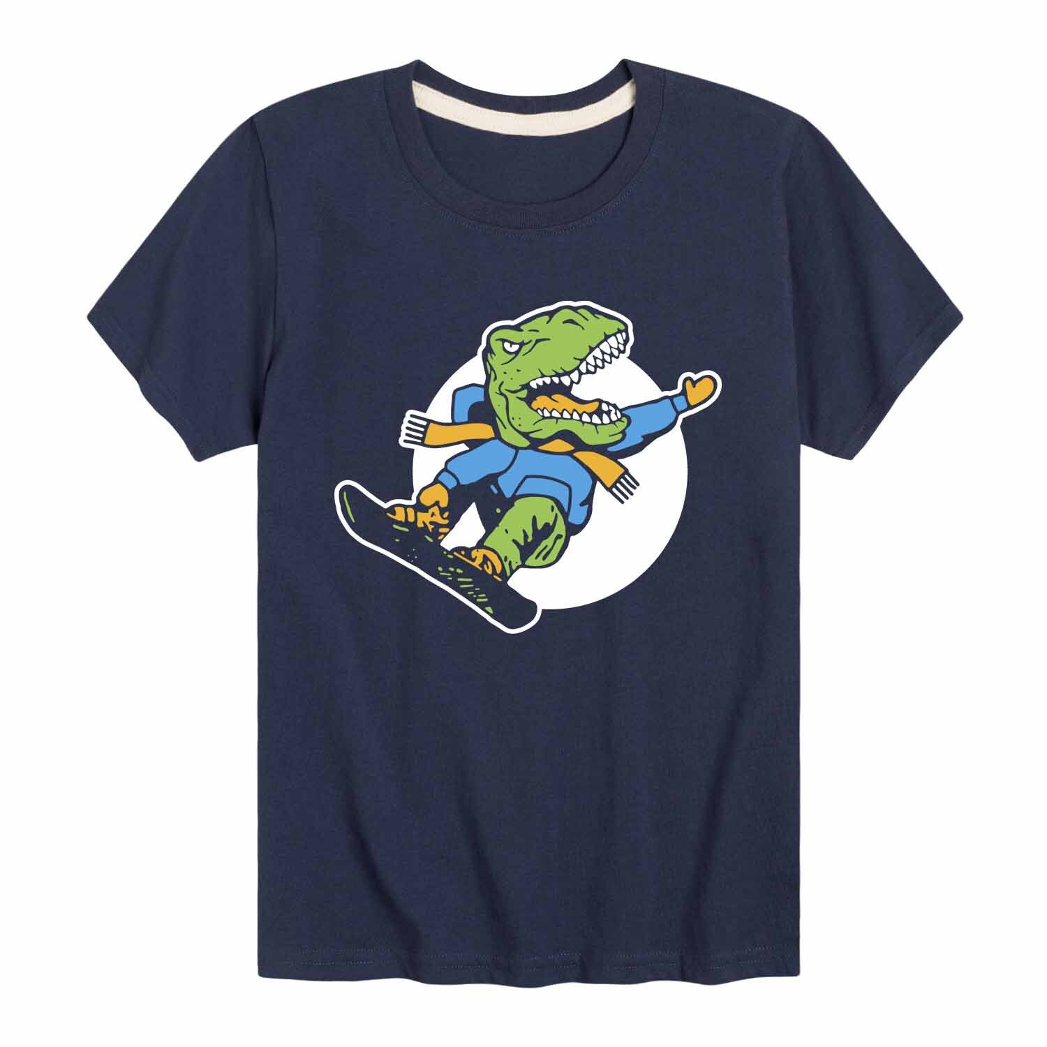 Футболка с рисунком динозавра-сноубордиста для мальчиков 8–20 лет Licensed Character
Футболка с рисунком динозавра-сноубордиста для мальчиков 8–20 лет Licensed Character