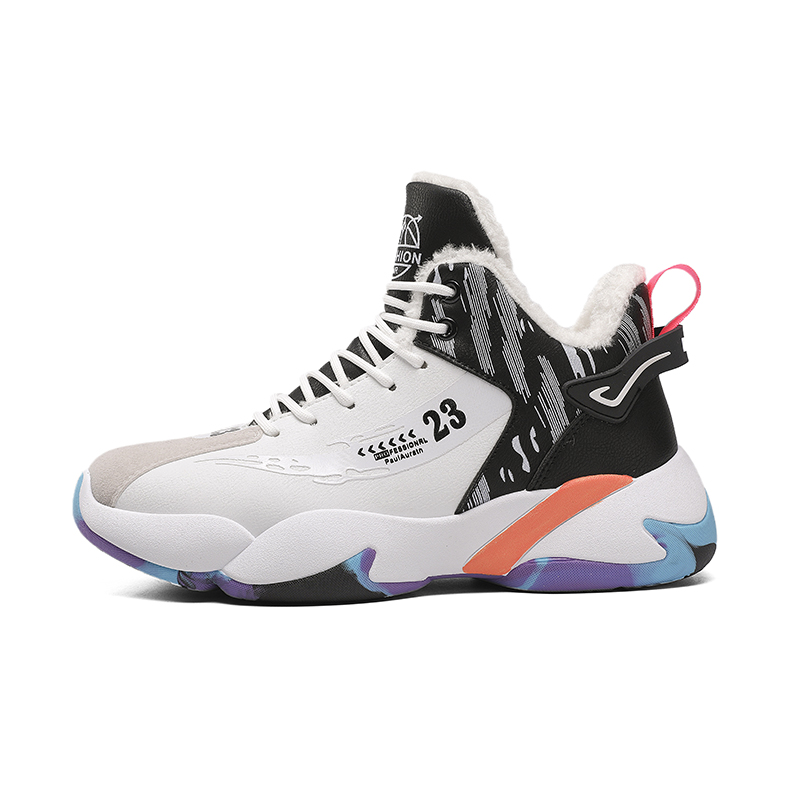 M.M Party Скользоустойчивые износостойкие баскетбольные кроссовки мужские бело-черные, цвет White Black
M.M Party Скользоустойчивые износостойкие баскетбольные кроссовки мужские бело-черные, цвет White Black