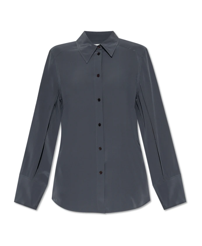 Шелковая рубашка Victoria Beckham, серый
Шелковая рубашка Victoria Beckham, серый