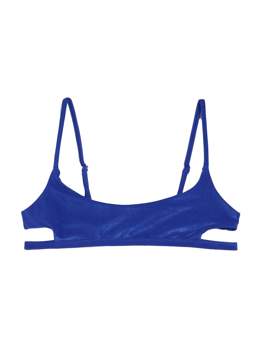Топ бикини-бралетт Bershka, сапфировый
Топ бикини-бралетт Bershka, сапфировый