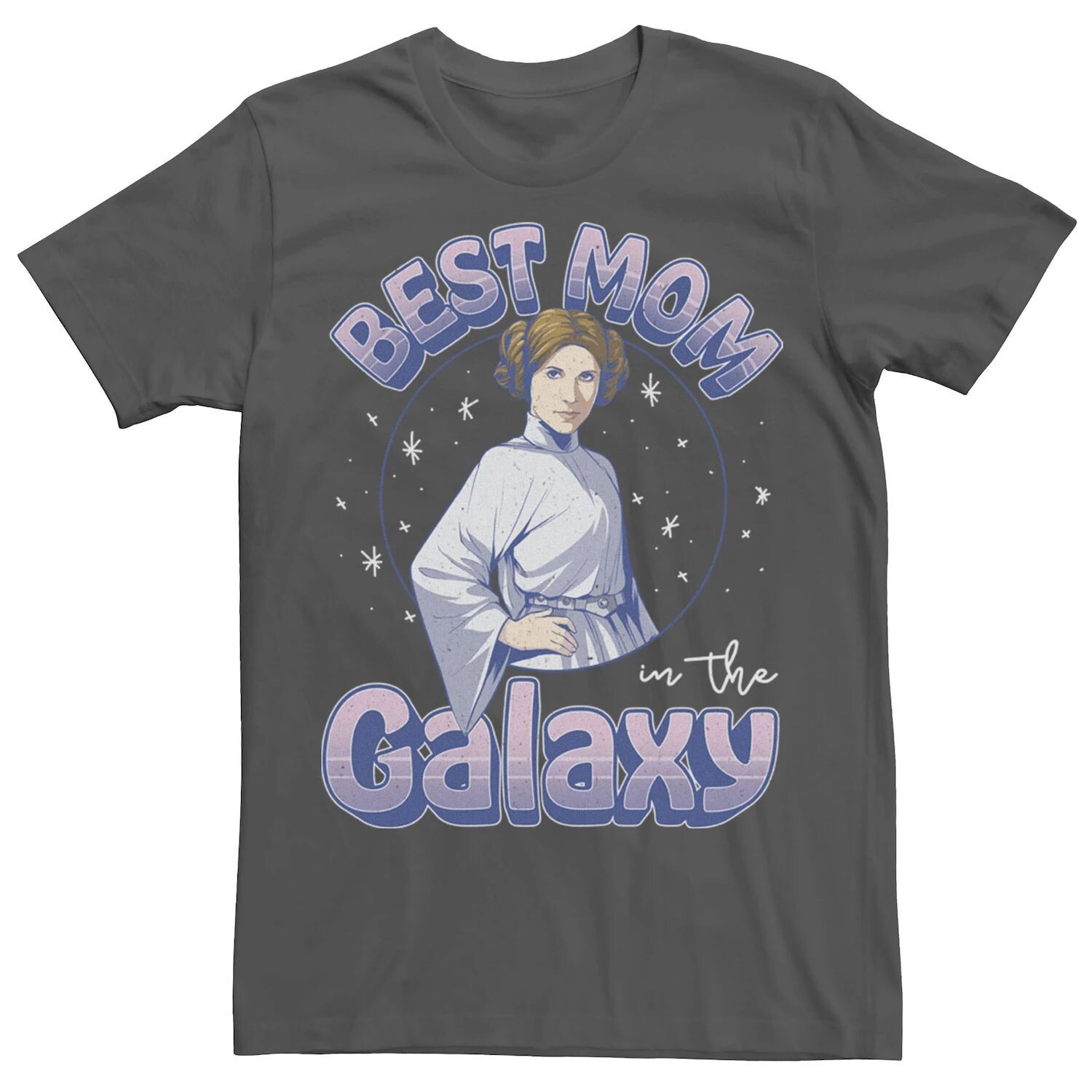 Мужская футболка Best Mom In The Galaxy с портретом принцессы Леи Star Wars
Мужская футболка Best Mom In The Galaxy с портретом принцессы Леи Star Wars