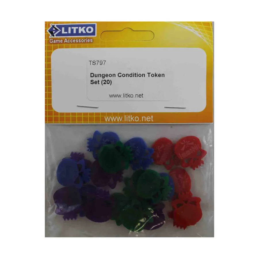 Набор жетонов состояния подземелья, Token Sets - Miscellaneous (Litko Aerosystems)
Набор жетонов состояния подземелья, Token Sets - Miscellaneous (Litko Aerosystems)