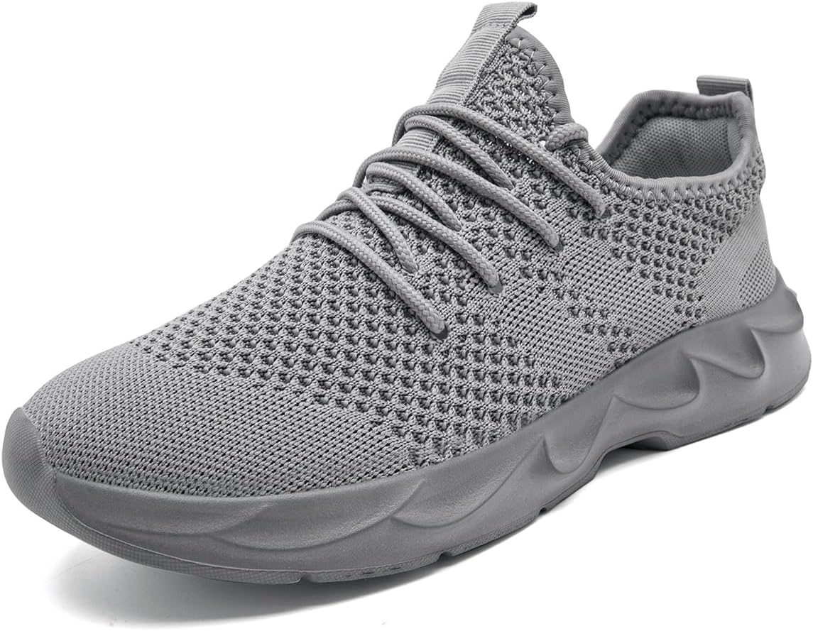 Мужские кроссовки для бега, тенниса и повседневной ходьбы, модные спортивные кроссовки для тренажерного зала, дышащие, легкие и удобные Wohhhw, светло-серый
Мужские кроссовки для бега, тенниса и повседневной ходьбы, модные спортивные кроссовки для тренажерного зала, дышащие, легкие и удобные Wohhhw, светло-серый