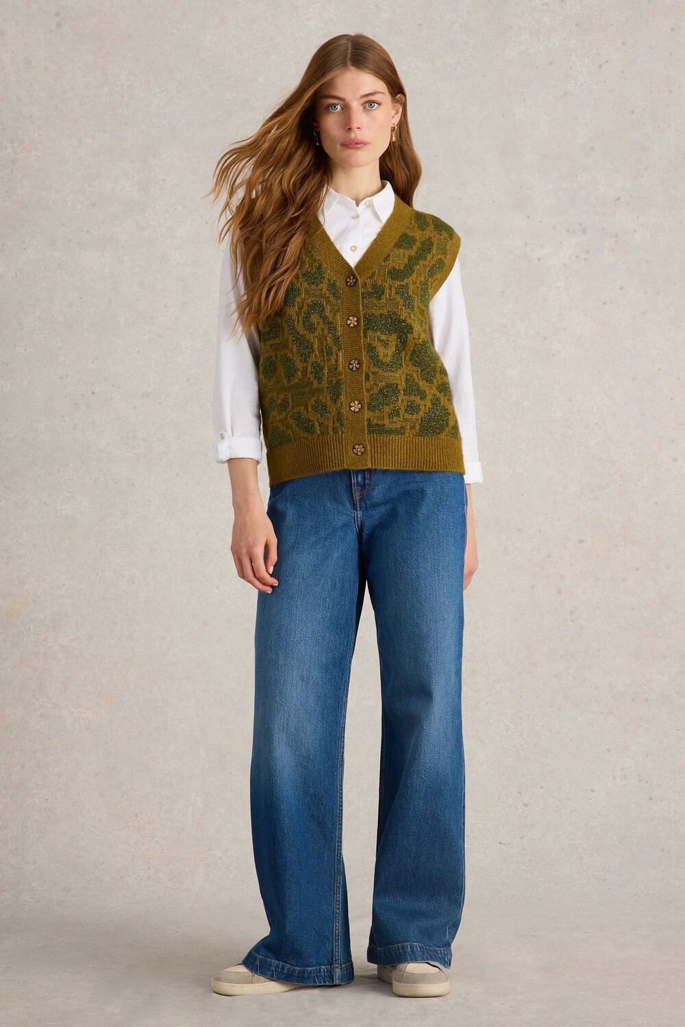 Майка Sidney sparkle White Stuff, зеленый
Майка Sidney sparkle White Stuff, зеленый