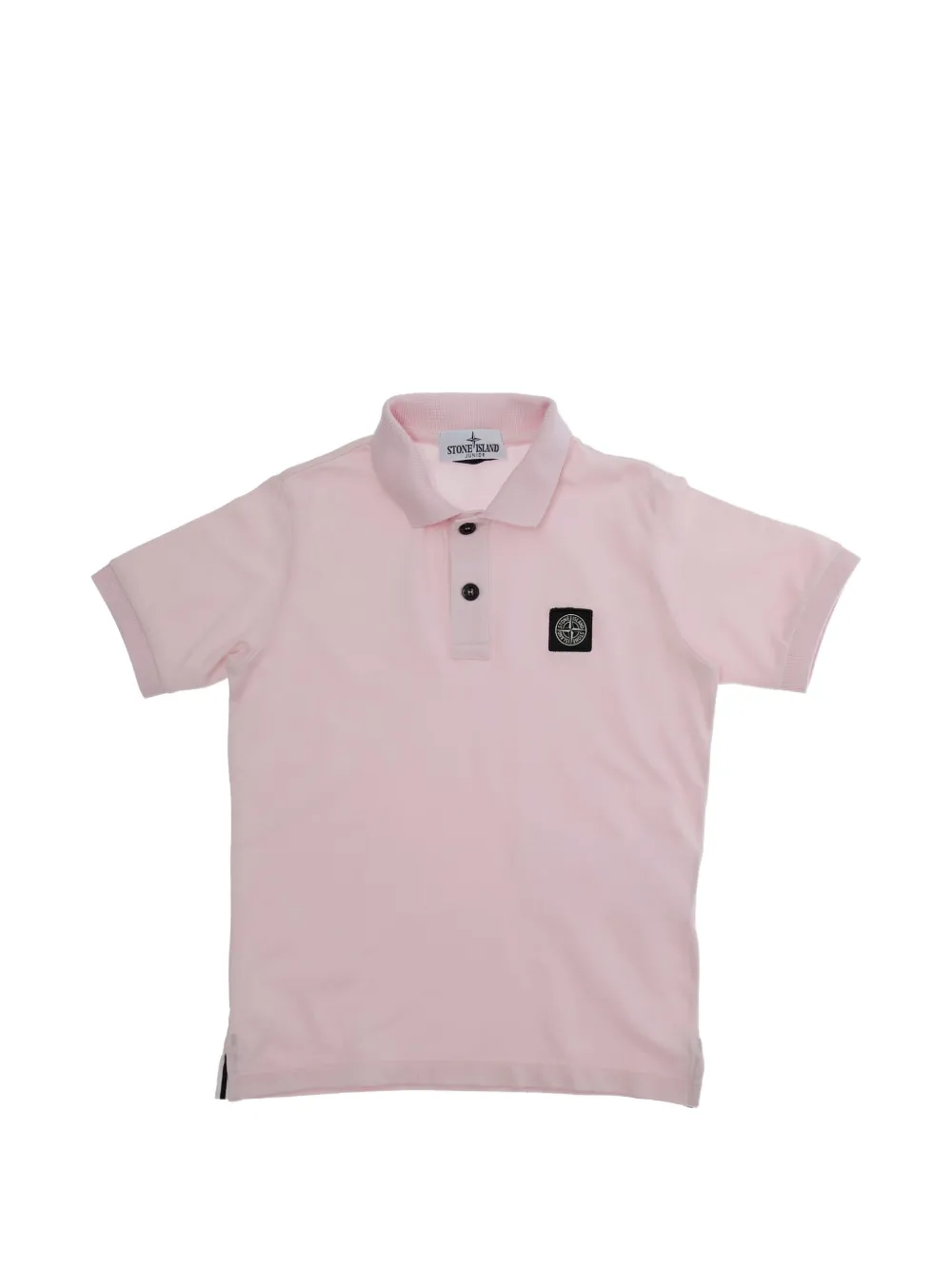 Поло с пуговицами и нашивкой-логотипом Stone Island Junior, розовый
Поло с пуговицами и нашивкой-логотипом Stone Island Junior, розовый