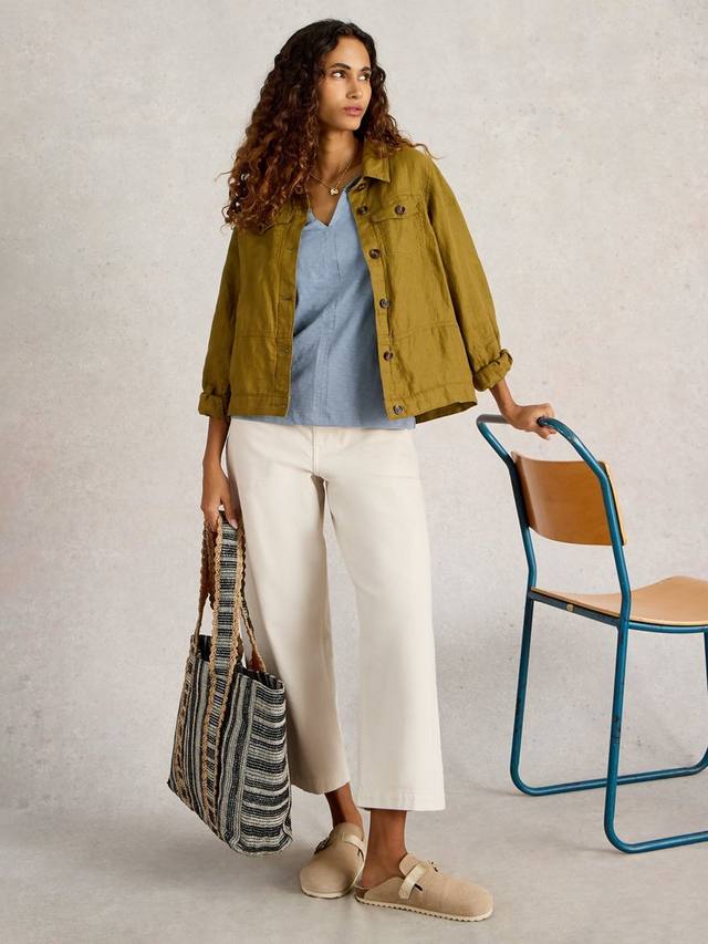 Футболка с вырезом nelly notch White Stuff, средний синий
Футболка с вырезом nelly notch White Stuff, средний синий