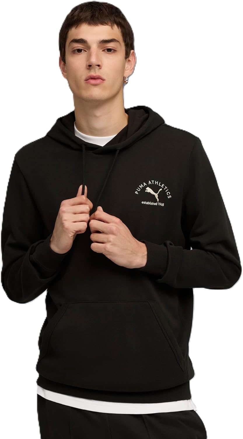 Мужская повседневная спортивная толстовка PUMA с флисовой подкладкой и графическим рисунком PUMA CLASS, TR 691056, черный
Мужская повседневная спортивная толстовка PUMA с флисовой подкладкой и графическим рисунком PUMA CLASS, TR 691056, черный